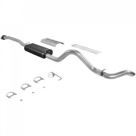 Flowmaster - Flowmaster 93-95 Gm Truck 141 Force II Cat-Back Exhaust System - Single Side Exit