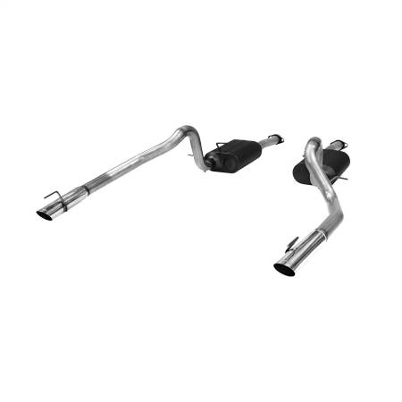 Flowmaster - Flowmaster 99-04 Mustang Gt American Thunder Cat-Back Exhaust System - Dual Rear Exit