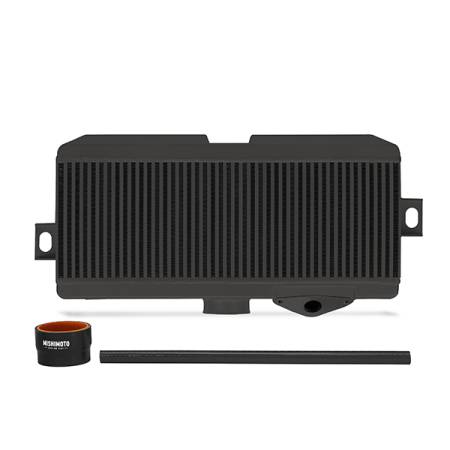 Mishimoto - Mishimoto Subaru 08-15 WRX STi Top-Mount Intercooler Kit - Powder Coated Black & Black Hoses