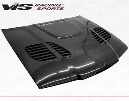 VIS Racing - VIS Racing Carbon Fiber Hood GTR Style for BMW 3 SERIES(E36) 4DR 92-98