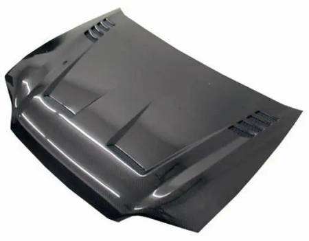 VIS Racing - VIS Racing Carbon Fiber Hood Cyber Style for Honda Civic 2DR 92-95