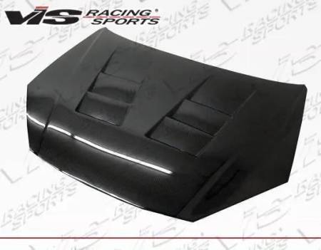 VIS Racing - VIS Racing Carbon Fiber Hood Terminator Style for Hyundai Genesis 2DR 13-16