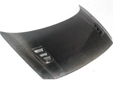VIS Racing - VIS Racing Carbon Fiber Hood RR Style for Honda CR-Z Hatchback 11-16