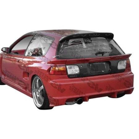 VIS Racing - VIS Racing Carbon Fiber Hatch OEM Style for Honda Civic Hatchback 92-95