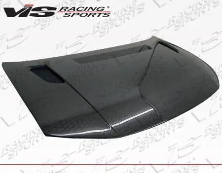 VIS Racing - VIS Racing Carbon Fiber Hood RVS Style for Honda Civic 2DR 12-13
