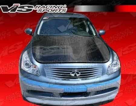 VIS Racing - VIS Racing Carbon Fiber Hood OEM Style for Infiniti G37 4DR 09-13