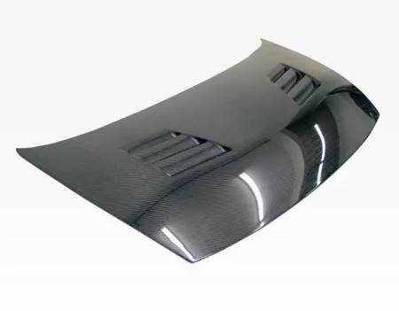 VIS Racing - VIS Racing Carbon Fiber Hood Techno R Style for Honda Civic 2DR 06-11