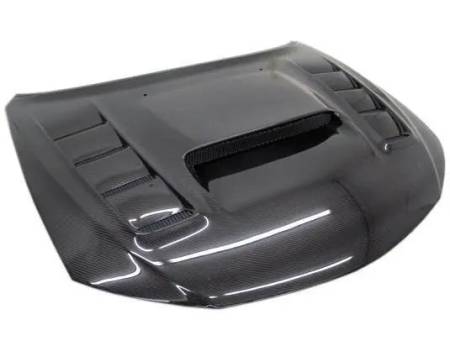 VIS Racing - VIS Racing Carbon Fiber Hood VRS Style for Subaru WRX Hatchback & 4DR 08-14