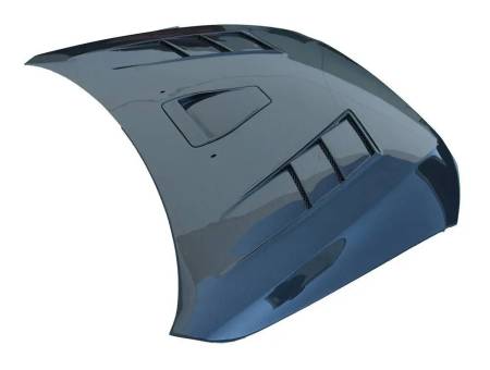 VIS Racing - VIS Racing Carbon Fiber Hood Terminator GT Style for Mitsubishi EVO 10 4DR 08-15
