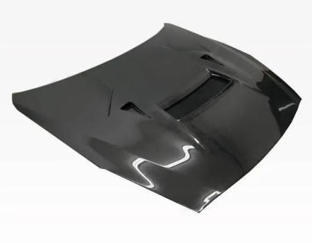 VIS Racing - VIS Racing Carbon Fiber Hood VRS Style for Nissan SKYLINE R35 (GTR) 2DR 09-17