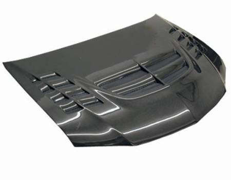 VIS Racing - VIS Racing Carbon Fiber Hood VTX Style for Mitsubishi EVO 8 4DR 03-05