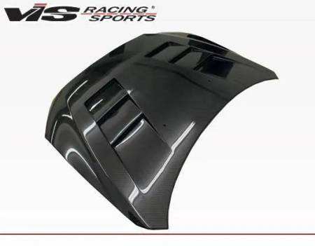 VIS Racing - VIS Racing Carbon Fiber Hood Terminator Style for Mitsubishi Lancer 4DR 08-16