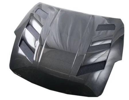 VIS Racing - VIS Racing Carbon Fiber Hood AMS Style for Nissan 350Z 2DR 07-08