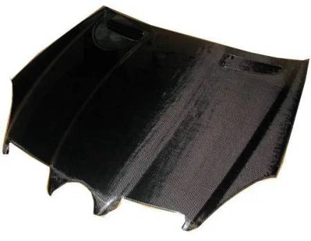 VIS Racing - VIS Racing Carbon Fiber Hood OEM Style for Mercedes SLK 2DR 05-10