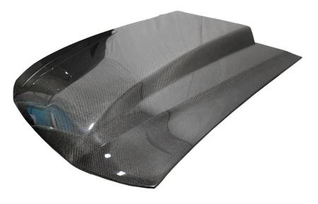VIS Racing - VIS Racing Carbon Fiber Hood Cowl Induction Style for Ford MUSTANG 2DR 99-04