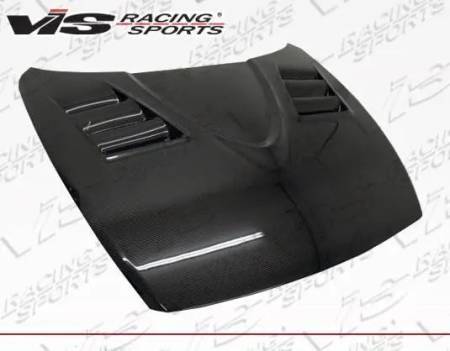 VIS Racing - VIS Racing Carbon Fiber Hood V-Speed Style for Mazda RX8 2DR 04-11