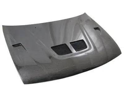 VIS Racing - VIS Racing Carbon Fiber Hood EVO Style for Nissan 200SX 2DR 95-99