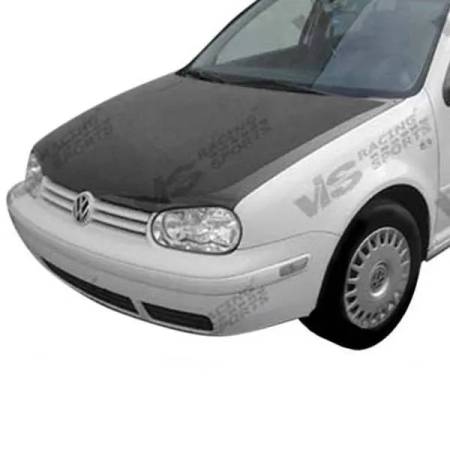 VIS Racing - VIS Racing Carbon Fiber Hood OEM Style for Volkswagen Golf 3 2DR & 4DR 93-98