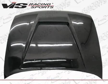 VIS Racing - VIS Racing Carbon Fiber Hood Invader Style for Toyota Corolla 4DR 93-97