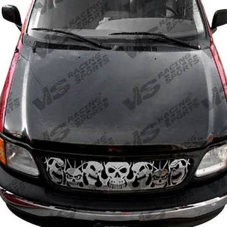 VIS Racing - VIS Racing Carbon Fiber Hood Cobra R 2000 Style for Ford Expedition 4DR 97-02