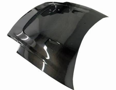 VIS Racing - VIS Racing Carbon Fiber Hood JS Style for Mitsubishi Eclipse 2DR 00-05