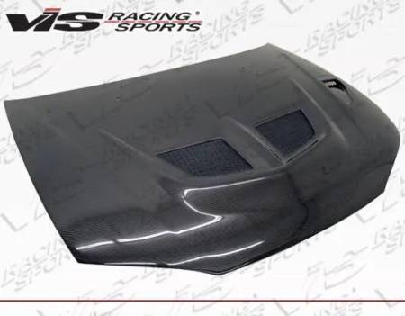 VIS Racing - VIS Racing Carbon Fiber Hood EVO Style for Mitsubishi Mirage (US)NON W/B 97-01