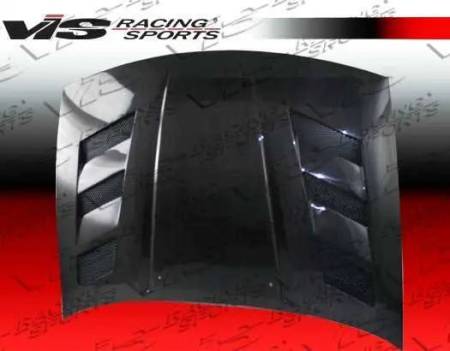 VIS Racing - VIS Racing Carbon Fiber Hood AMS Style for Nissan 300ZX 2DR & 2+2 90-96