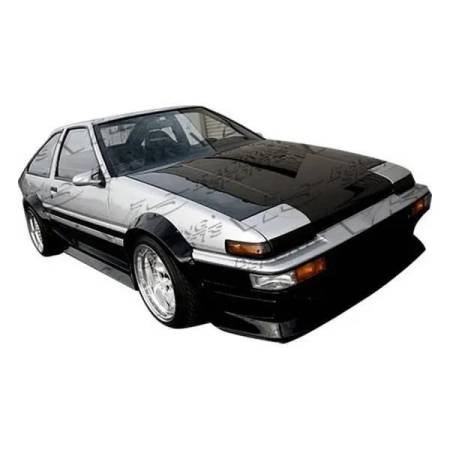 VIS Racing - VIS Racing Carbon Fiber Hood OEM Style for Toyota Corolla 2DR & Hatchback 84-87