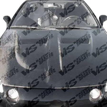 VIS Racing - VIS Racing Carbon Fiber Hood Xtreme GT Style for Honda Del Sol 2DR 93-97