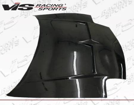 VIS Racing - VIS Racing Carbon Fiber Hood Invader Style for Mazda RX7 2DR 93-96