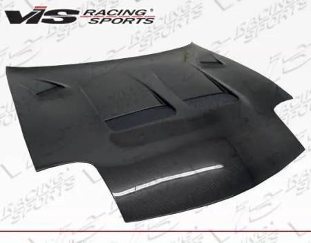 VIS Racing - VIS Racing Carbon Fiber Hood KS Style for Mazda RX7 2DR 93-96