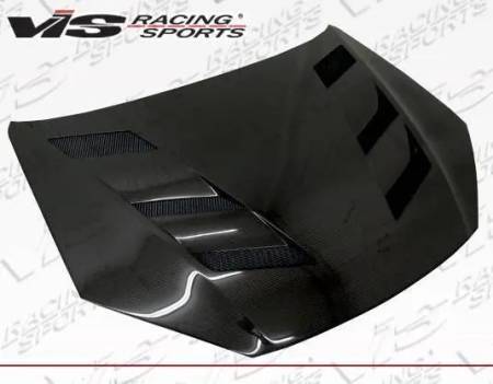 VIS Racing - VIS Racing Carbon Fiber Hood AMS Style for Hyundai Genesis 2DR 13-16