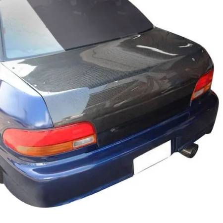 VIS Racing - VIS Racing Carbon Fiber Trunk OEM Style for Subaru Impreza 2DR & 4DR 93-01