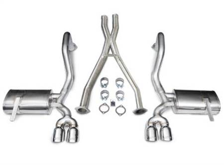 CORSA Performance - Corsa 1997-2004 Chevrolet Corvette C5 Z06 5.7L V8 Polished Xtreme Cat-Back + XO Exhaust