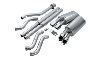 CORSA Performance - Corsa 1992-1995 Chevrolet Corvette C4 5.7L V8 LT1 Sport Cat-Back Exhaust w/ Twin 3.5in Polished Tips