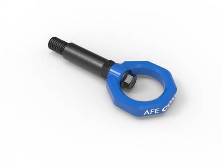 aFe Power (Advanced FLOW Engineering) - aFe Control Front Tow Hook Blue BMW F-Chassis 2/3/4/M