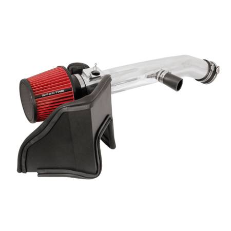Spectre Performance - Spectre 06-12 Lexus IS250/IS350 V6-2.5/3.5L F/I Air Intake Kit - Polished w/Red Filter