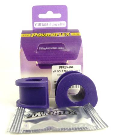 Powerflex USA - Powerflex Volkswagen Golf Mk2 Syncro 4WD (85 - 92) Rear Sway Bar Outer Mount - 18.5 mm (Street)