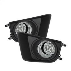 Spyder Auto - Spyder Toyota Tacoma 2012-2015 LED Fog Lights w/Switch Clear FL-LED-TTA2012-C