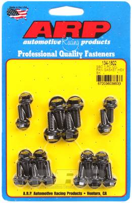 ARP - ARP SB Chevy 1-pc oil pan gasket hex bolt kit 134-1802