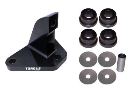 Torque Solution - Torque Solution Mustache Bar Eliminator w/ Urethane Bushings: Mitsubishi Evo 7/8/9 2001-2006