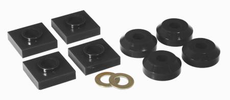 Prothane - Prothane 76 & Earlier Ford F150/250 Transfer Case Mounts - Black