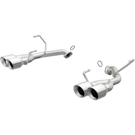 MagnaFlow Exhaust Products - MagnaFlow 11-14 Subaru Impreza / 15-19 Subaru WRX/STI Competition Axle Back w/ Quad Polished Tips