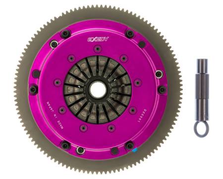 EXEDY Racing Clutch - Exedy 2002-2006 Acura RSX L4 Hyper Single Clutch Sprung Center Disc Push Type Cover