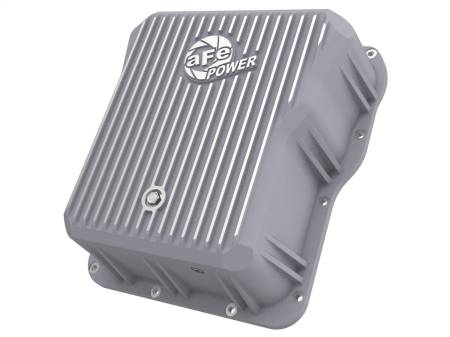 aFe Power (Advanced FLOW Engineering) - aFe Transmission Pan Cover (Raw); GM Diesel Trucks 01-14 V8-6.6L (td)