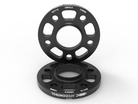 aFe Power (Advanced FLOW Engineering) - aFe CONTROL Billet Aluminum Wheel Spacers 5x112 CB66.6 15mm - Toyota GR Supra/BMW G-Series
