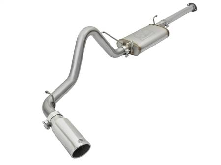 aFe Power (Advanced FLOW Engineering) - aFe MACH Force XP Cat-Back Stainless Steel Exhaust Syst w/Polished Tip Toyota Tacoma 05-12 L4-2.7L
