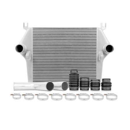 Mishimoto - Mishimoto 03-07 Dodge 5.9L Cummins Intercooler Kit w/ Pipes (Silver)