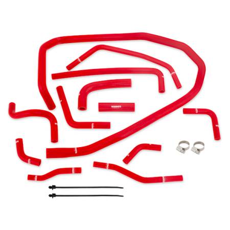 Mishimoto - Mishimoto 2015 Subaru WRX Red Silicone Radiator Coolant Ancillary Hoses Kit