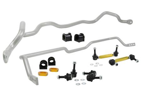 Whiteline - Whiteline 03-06 Mitsubishi Lancer EVO / 05-06 EVO MR/RS Front & Rear Sway Bar Kit w/24mm Rear